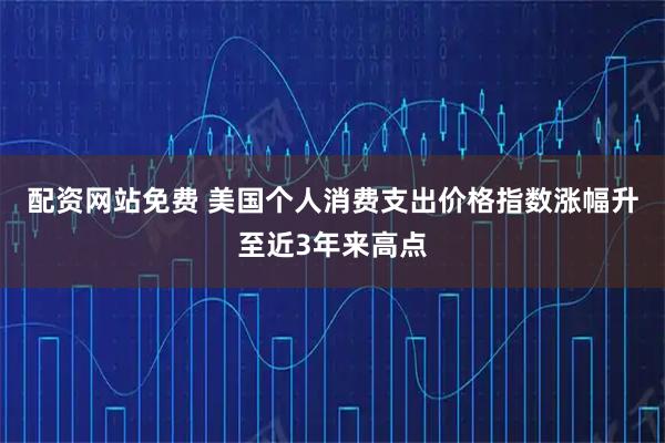 配资网站免费 美国个人消费支出价格指数涨幅升至近3年来高点